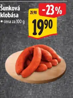 Albert Šunková klobása nabídka