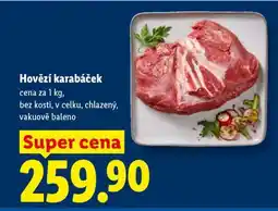 Lidl Hovězí karabáček nabídka