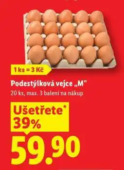 Lidl Podestýlková vejce M nabídka