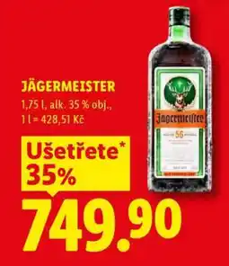 Lidl Jägermeister nabídka