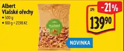 Albert Albert vlašské ořechy nabídka