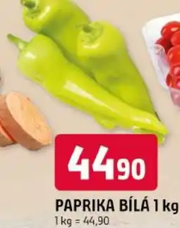 Trefa Paprika bílá nabídka