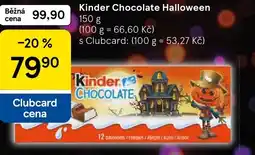 Tesco Kinder Chocolate Halloween nabídka