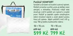 Vesna Polštář komfort nabídka