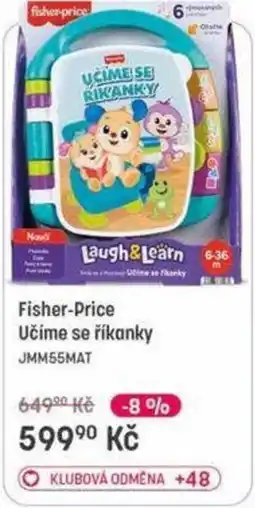 Bambule Fisher-Price Učíme se říkanky nabídka