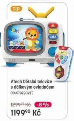 Bambule Vtech detská televize s dálkovým ovladačem nabídka
