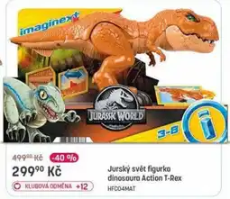 Bambule imaginext Jurský svět figurka dinosaura Action T-Rex nabídka