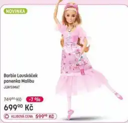 Bambule Barbie Louskáček panenka Malibu JLW51MAT nabídka