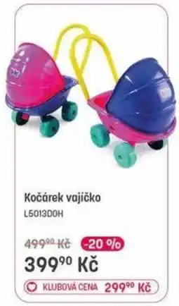Bambule Kočárek vajičko nabídka