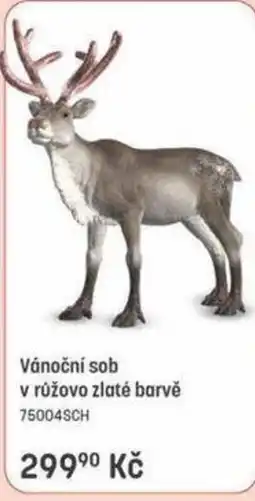 Bambule Vánoční sob v růžovo zlaté barvě nabídka