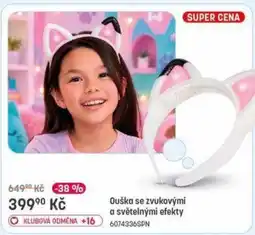 Bambule Ouška se zvukovými a světelnými efekty nabídka