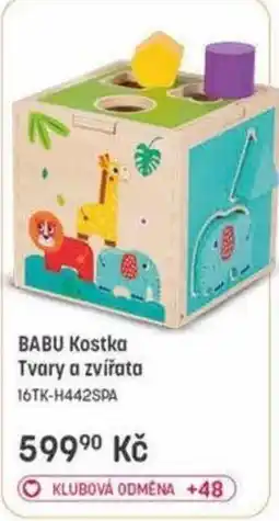 Bambule BABU Kostka Tvary a zvířata nabídka