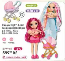 Bambule Rainbow High Junior Fashion panenka Chůva nabídka