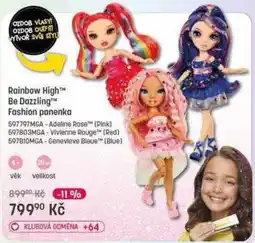 Bambule Rainbow High Be Dazzling Fashion panenka nabídka