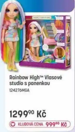 Bambule Rainbow High Vlasové studio s panenkou nabídka