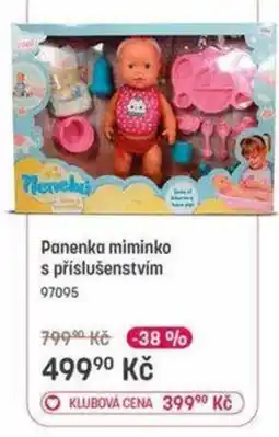 Bambule Nexební panenka miminko s příslušenstvím nabídka