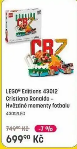 Bambule LEGO Editions Cristiano Ronaldo – Hvězdné momenty fotbalu nabídka