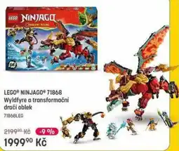 Bambule lego ninjago wyldfyre a transformační dračí oblek 71868 nabídka