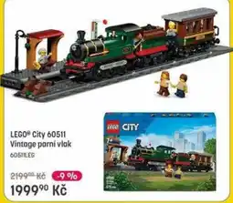 Bambule lego city vintage parní vlak 60511 nabídka