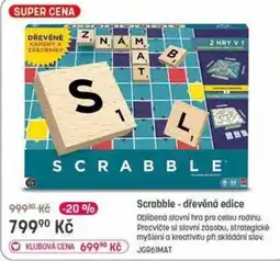 Bambule Scrabble - dřevěná edice nabídka
