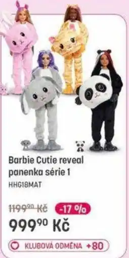 Bambule Barbie Cutie reveal panenka série 1 nabídka