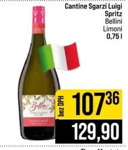 Jip Cantine Sgarzi Luigi Spritz Bellini Limoni nabídka