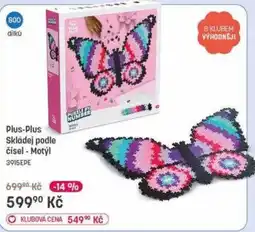 Bambule Plus-Plus Skládej podle čísel - Motýl nabídka