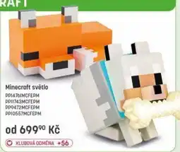 Bambule Minecraft světlo nabídka