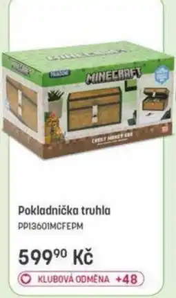 Bambule Minecraft pokladnička truhla nabídka