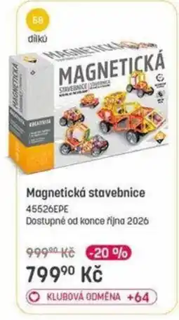 Bambule Kreativita magnetická stavebnice nabídka