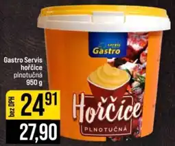 Jip Gastro hořčice plnotučná nabídka