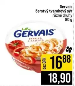 Jip Gervais čerstvý tvarohový sýr různé druhy nabídka