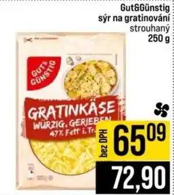 Jip Gut&Günstig sýr na gratinování strouhaný nabídka