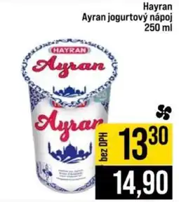 Jip Hayran Ayran jogurtový nápoj nabídka
