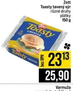 Jip Zott Toasty tavený sýr nabídka