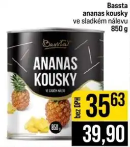 Jip Bassta ananas kousky nabídka