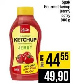 Jip Spak gourmet kečup jemný ostrý nabídka