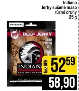 Jip Indiana jerky sušené maso nabídka