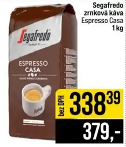 Jip Segafredo zrnková káva Espresso Casa nabídka