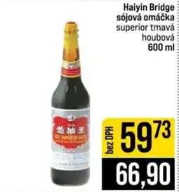 Jip Haiyin Bridge sójová omáčka superior tmavá houbová nabídka