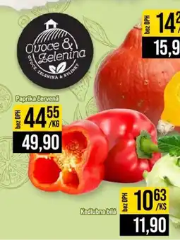 Jip Ovoce & Zelenina Paprika červená nabídka