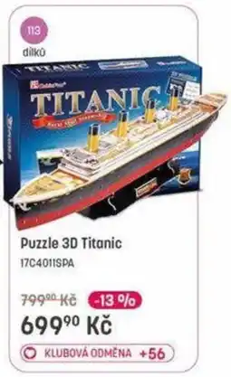 Bambule Cubika Puzzle 3D Titanic nabídka