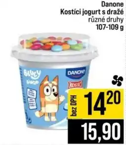 Jip Danone kostiči jogurt s dražě nabídka