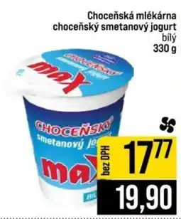 Jip Choceňská mlékárna choceňský smetanový jogurt bílý nabídka