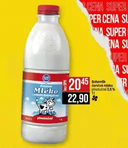 Jip Bohemilk čerstvé mléko plnotučné nabídka