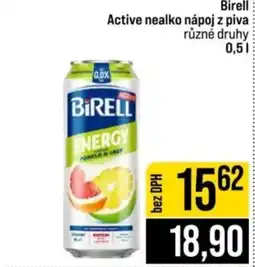 Jip Birell Active nealko nápoj z piva nabídka