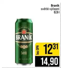 Jip Braník světlé výčepní nabídka