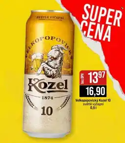Jip Kozel Velkopopovický 10 nabídka