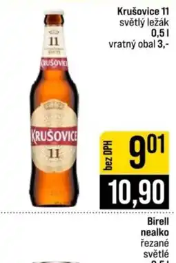 Jip Krušovice 11 světlý ležák nabídka