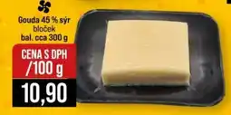 Jip Gouda 45 % sýr bloček nabídka